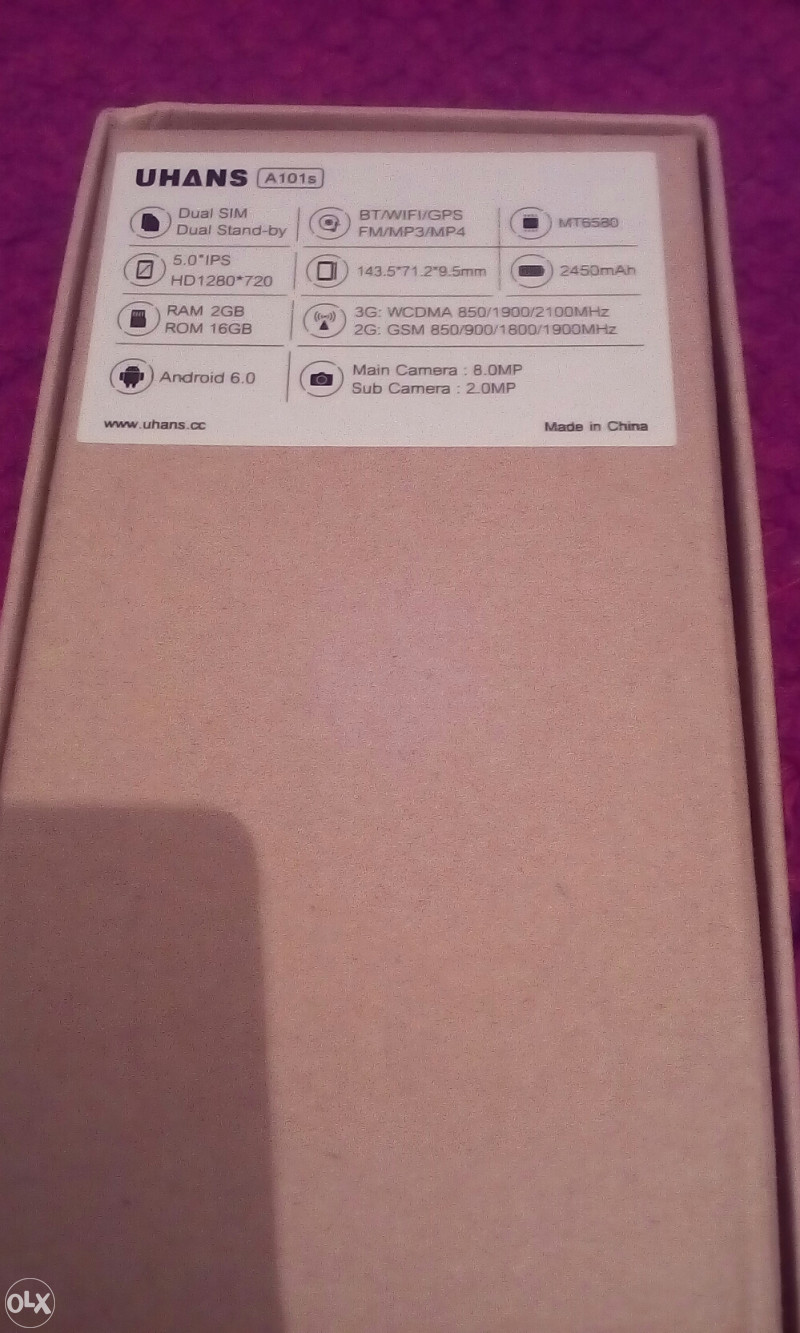 Mob.telefon UHANS A101s