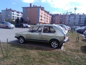 Lajsne pragova Golf 1