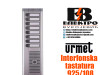 Interfon/Portafon Urmet tastatura 925/108