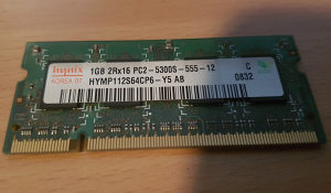 Ram memorija za laptop HYNIX  DDR2 1GB