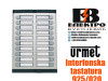 Interfon/Portafon Urmet tastatura 925/020