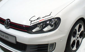Auto naljepnica Sport mind APR Tuning VW GTI