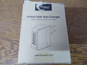 EasyAcc 4 port usb wall charger