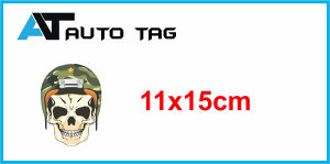 Stikeri i auto naljepnice/naljepnica za auto kosturska glava......