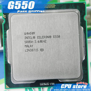 Procesor Intel® Celeron® 1155 G550 2M, 2.60 GHz