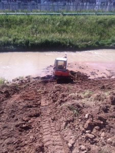 Iskopi kopanje kanala Bagerom
