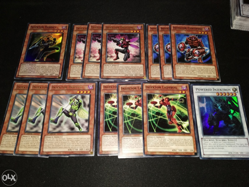 Yu-gi-oh karte - Inzektor deck - yugioh - Karte za igru - OLX.ba