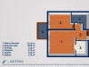 NOVOGRADNJA dvosoban stan površine 52,15m², Tuzla