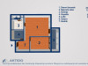 NOVOGRADNJA dvosoban stan površine 55,75m², Tuzla
