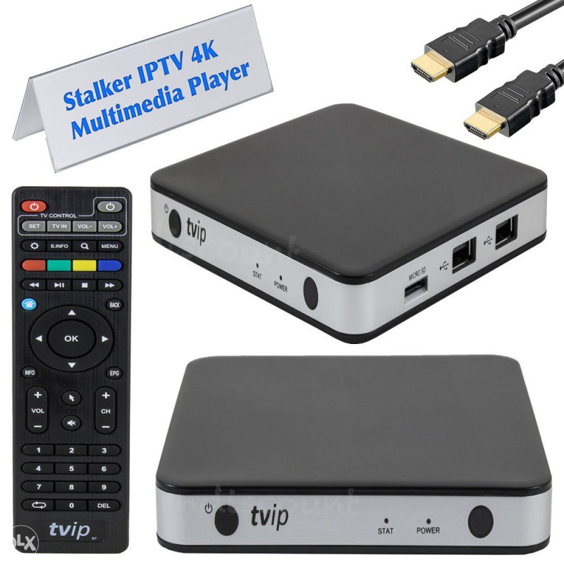 TVIP Box 605 IPTV 4K Android/Linux Stalker 1GB RAM, 8GB