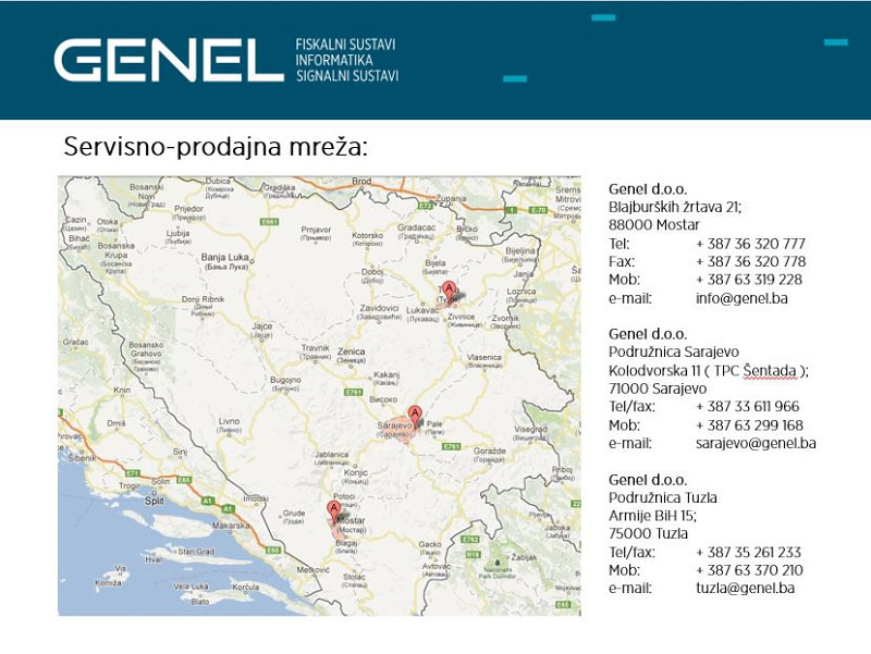 Fiskalne kase/printeri-Ovlašteni servis