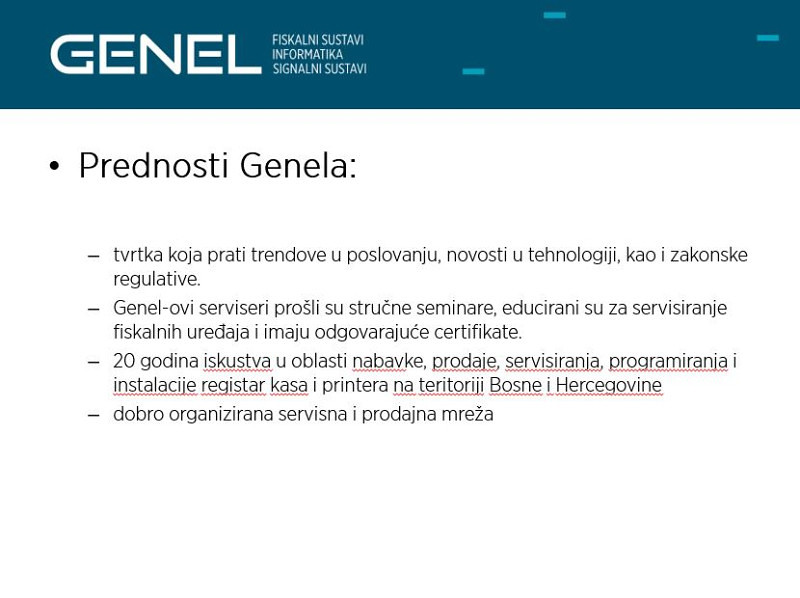 Fiskalne kase/printeri-Ovlašteni servis