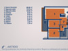 NOVOGRADNJA trosoban stan površine 88,55m², Tuzla