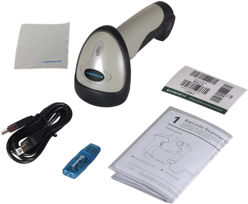 HAMSWAN Bluetooth wireless Bar code skener / Barkod
