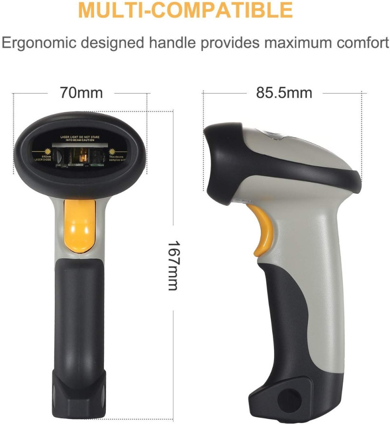 HAMSWAN Bluetooth wireless Bar code skener / Barkod
