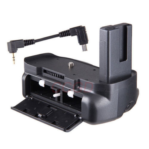 Battery Grip Compatibile Per Nikon D5100, D5200, D5300 - Impugnatura Verticale Con Comandi