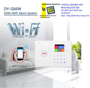 Bežični gsm wifi alarmni sistem