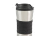 Čaša termos 0,45L silver-crna Hovac 224593C