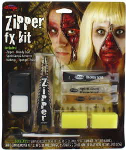 Zipper makeup maska