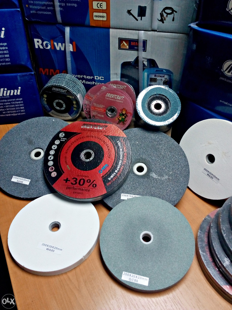 Lamelni diskovi za brusenje brušenje - INOX circ oxid