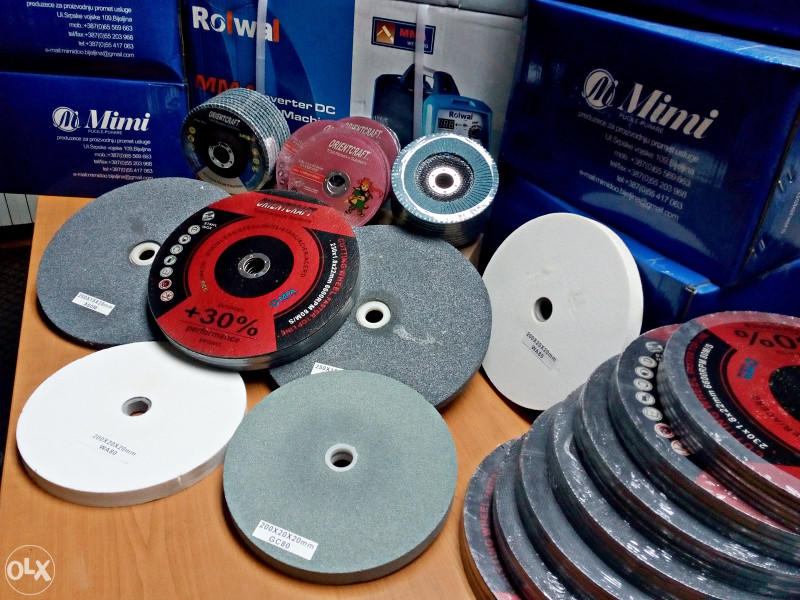 Lamelni diskovi za brusenje brušenje - INOX circ oxid